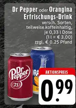 Edeka Dr pepper Angebot