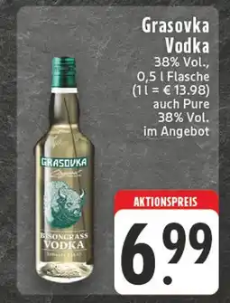 Edeka Grasovka vodka Angebot