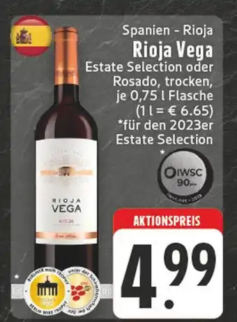 Edeka Rioja vega estate selection Angebot