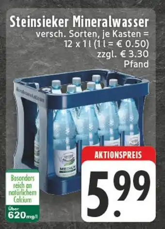 Edeka Steinsieker mineralwasser Angebot