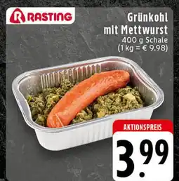 Edeka Rasting grünkohl mit mettwurst Angebot