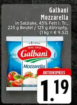 Edeka Galbani mozzarella Angebot