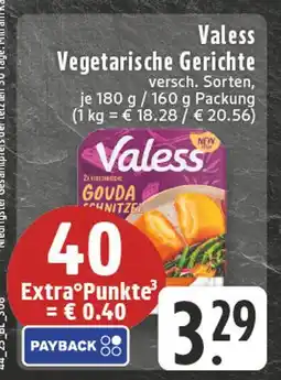 Edeka Valess vegetarische gerichte gouda schnitzel Angebot