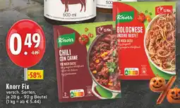 Edeka Knorr chili con carne Angebot