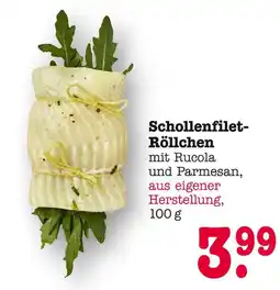 E-Center Schollenfilet-röllchen Angebot
