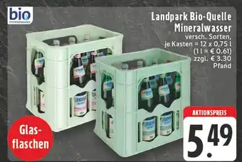 Edeka Landpark bio-quelle mineralwasser Angebot
