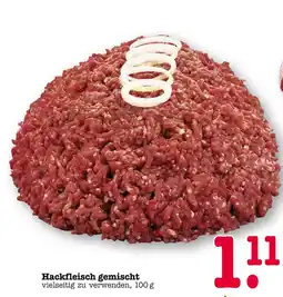 E-Center Hackfleisch gemischt Angebot