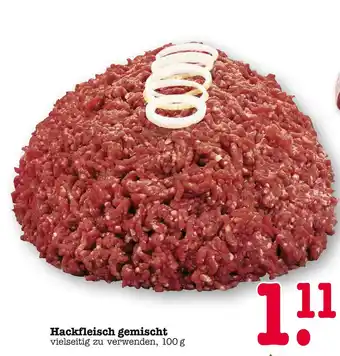 E-Center Hackfleisch gemischt Angebot