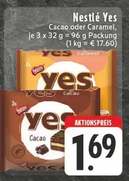 Edeka Nestlé yes cacao Angebot