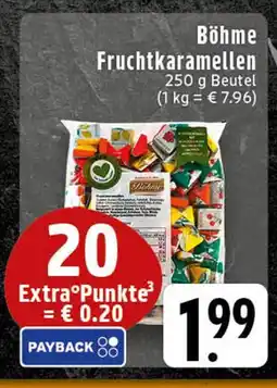 Edeka Böhme fruchtkaramellen Angebot