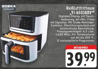 Edeka Edeka zuhause heißluftfritteuse yj-6503adv Angebot