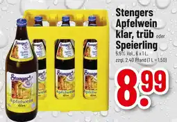 trinkgut Stengers apfelwein klar Angebot