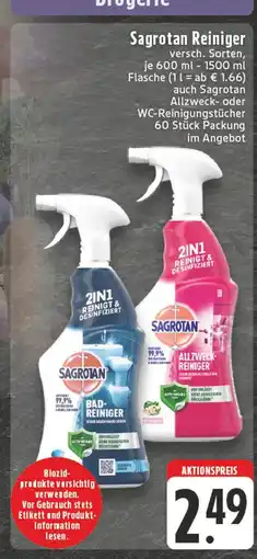 Edeka Sagrotan bad-reiniger Angebot