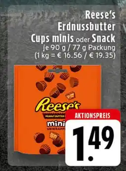 Edeka Reese's erdnussbutter cups minis Angebot
