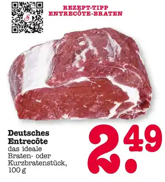 E-Center Deutsches entrecôte Angebot