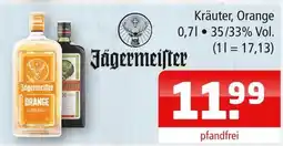 Getränke Oase Jägermeister orange Angebot