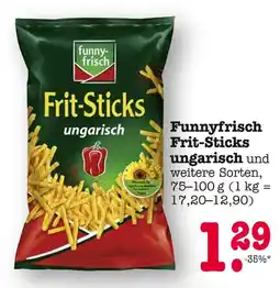 E-Center Funny-frisch frit-sticks ungarisch Angebot