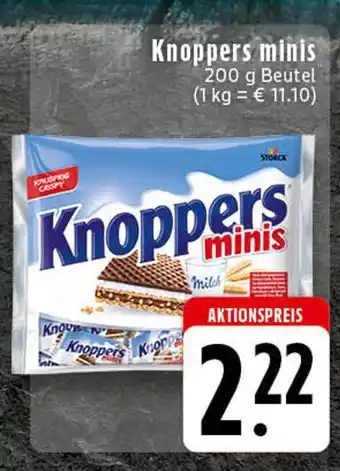 Edeka Storck knoppers minis Angebot