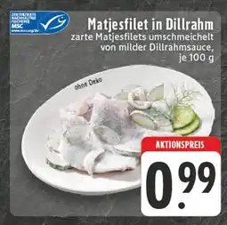 Edeka Matjesfilet in dillrahm Angebot