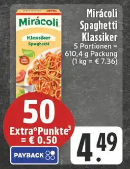 Edeka Mirácoli spaghetti klassiker Angebot