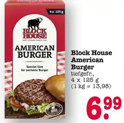 E-Center Block house american burger Angebot