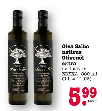 E-Center Olea salbo natives olivenöl extra Angebot