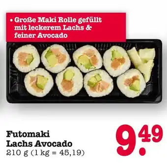 E-Center Futomaki lachs avocado Angebot
