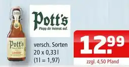 Getränke Oase Pott's landbier Angebot