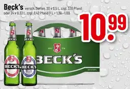 trinkgut Beck's beck's Angebot