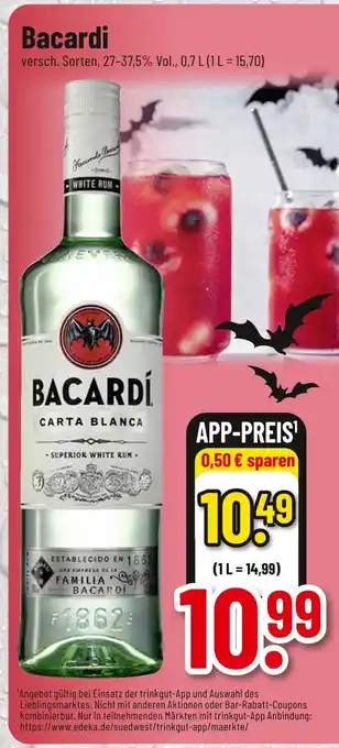 trinkgut Bacardi Angebot