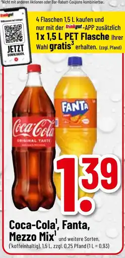 trinkgut Coca-cola coca-cola, fanta, mezzo mix Angebot