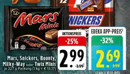 Edeka Mars minis Angebot