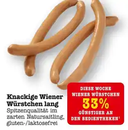 E-Center Knackige wiener würstchen lang Angebot