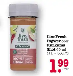 E-Center Livefresh ingwer shot Angebot