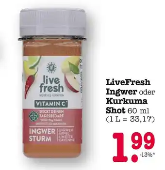 E-Center Livefresh ingwer shot Angebot