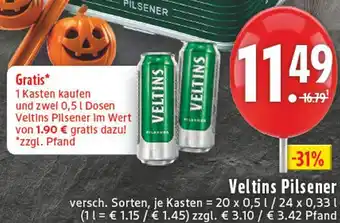 Edeka Veltins pilsener Angebot