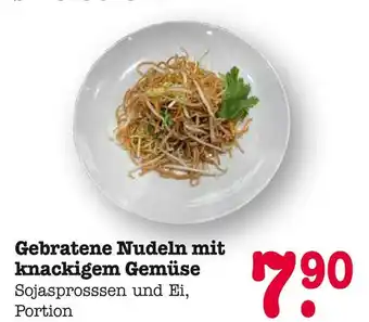 E-Center Gebratene nudeln mit knackigem gemüse Angebot