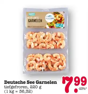 E-Center Deutsche see garnelen Angebot