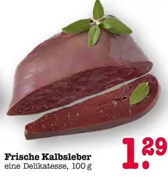 E-Center Frische kalbsleber Angebot
