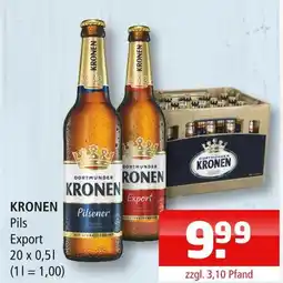 Getränke Oase Kronen pils Angebot