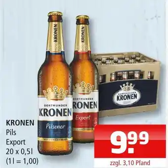 Getränke Oase Kronen pils Angebot