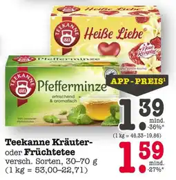 E-Center Teekanne heiße liebe Angebot