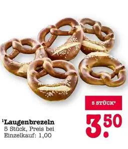 E-Center Laugenbrezeln Angebot