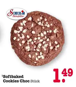 E-Center Scheck-in manufaktur softbaked cookies choc Angebot