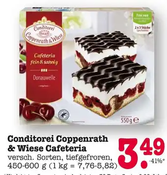 E-Center Conditorei coppenrath & wiese cafeteria Angebot