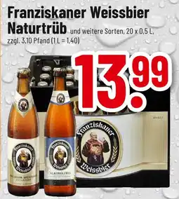 trinkgut Franziskaner weissbier naturtrüb Angebot