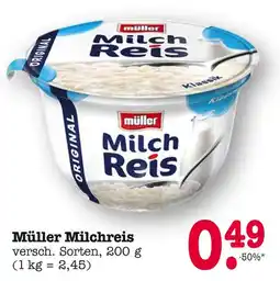 E-Center Müller milchreis Angebot