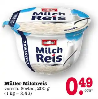 E-Center Müller milchreis Angebot