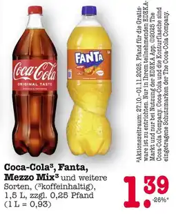 E-Center Coca-cola coca-cola, fanta, mezzo mix Angebot