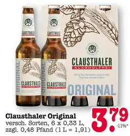 E-Center Clausthaler original Angebot
